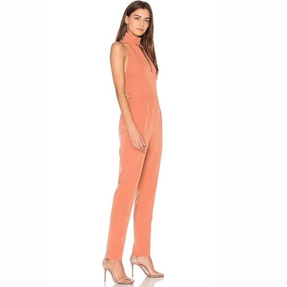 Lavish Alice Keyhole High Neck Jumpsuit- Like New - Picture 2 of 8